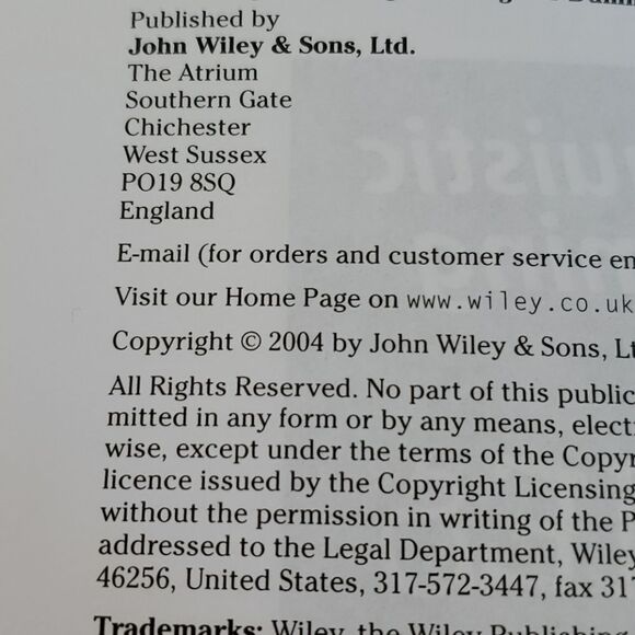 Neuro-linguistic Programming For Dummies Book - Picture 4 of 5